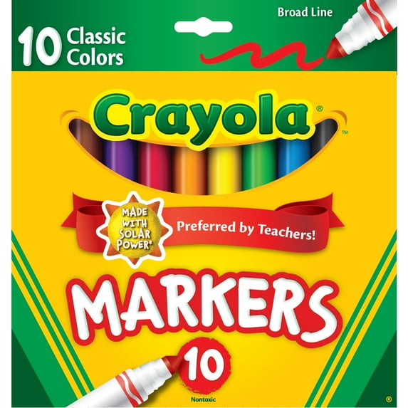10 Ct Classic Colors Markers