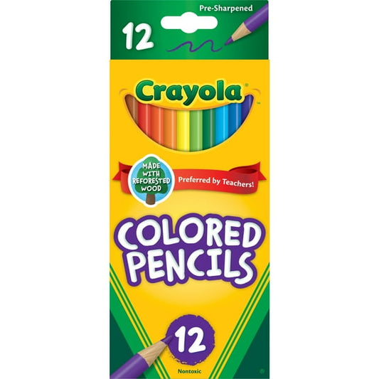 12 Ct Classic Colors Pencils